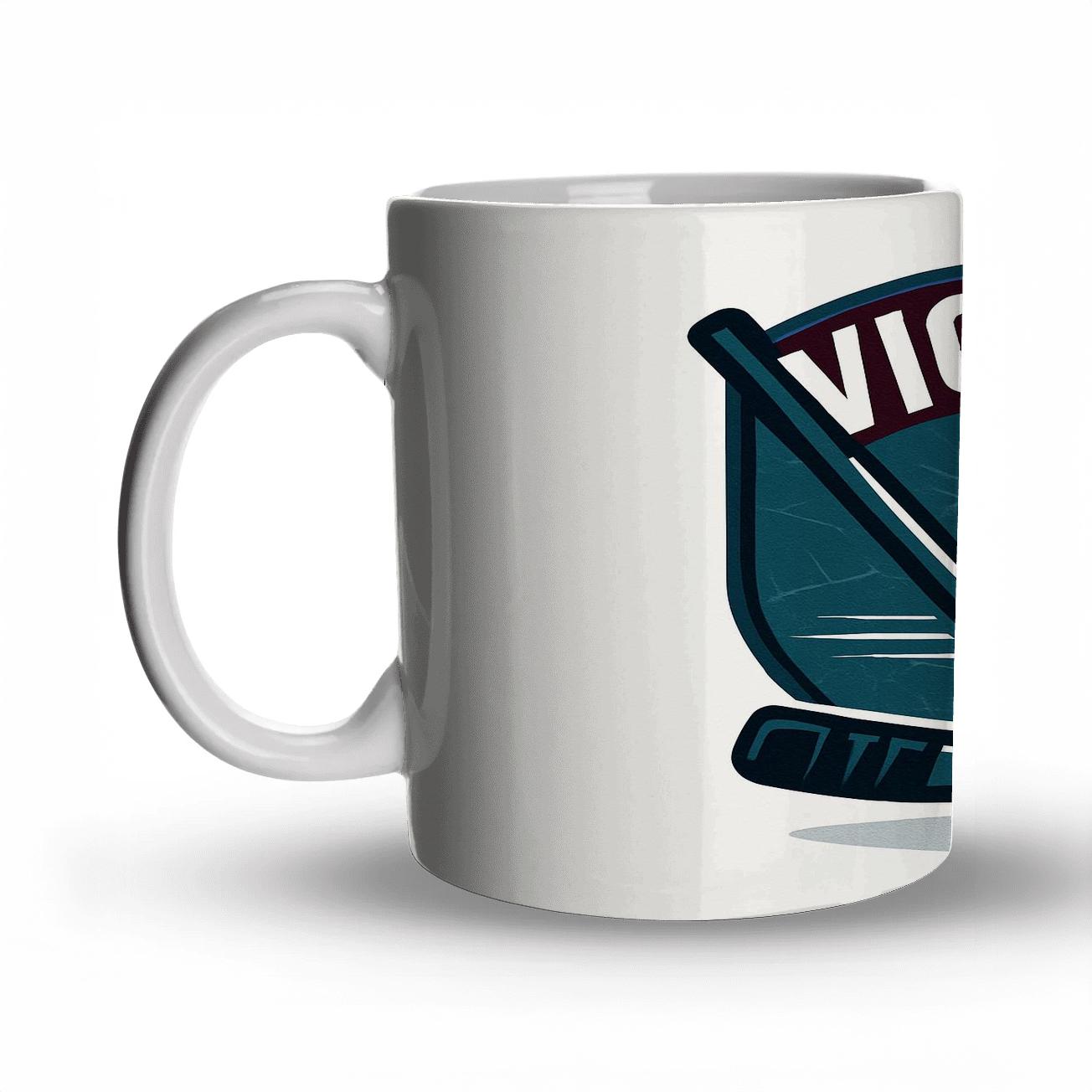 Victory Hockey Emblem decorative mug sets