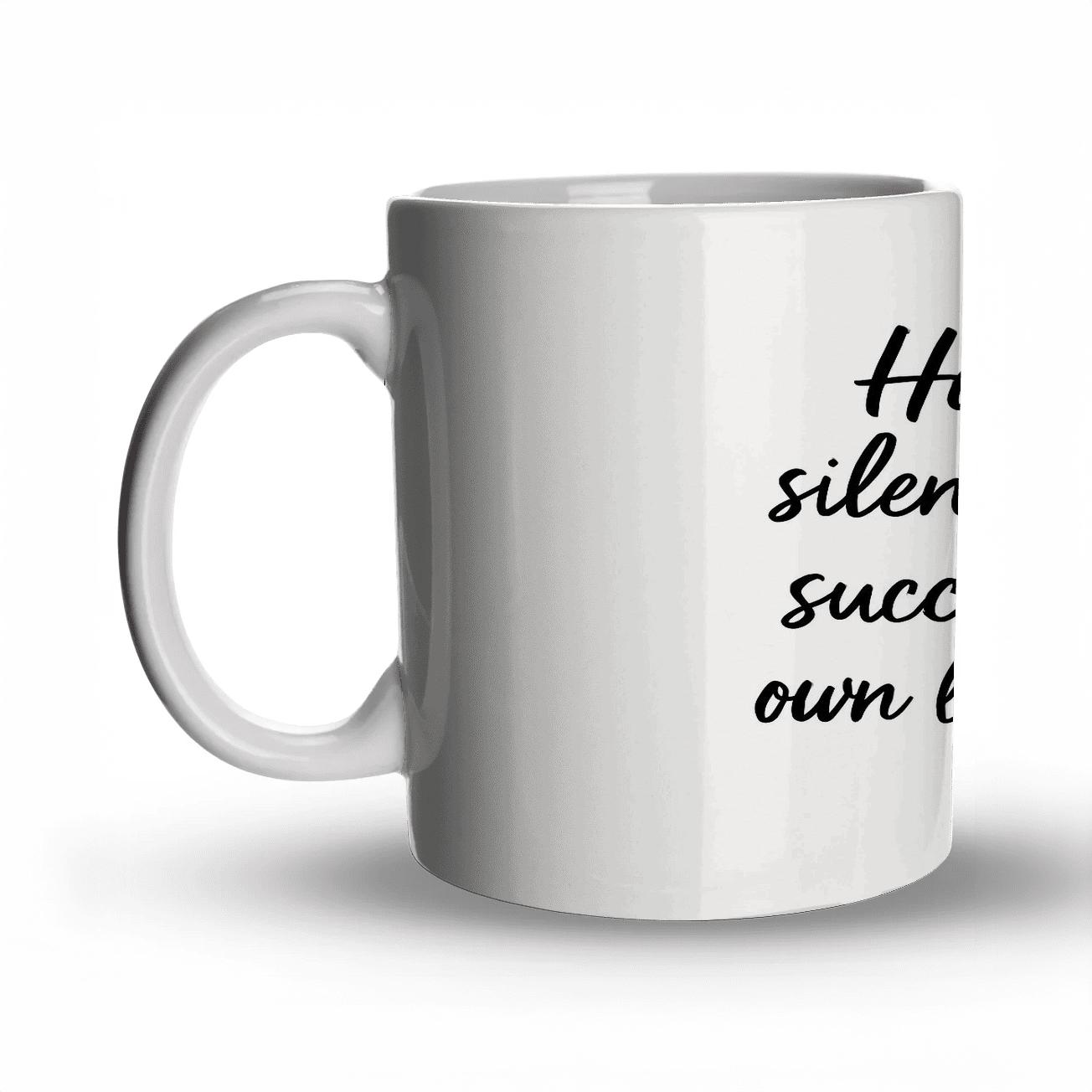 Quiet Ambition personalized mugs