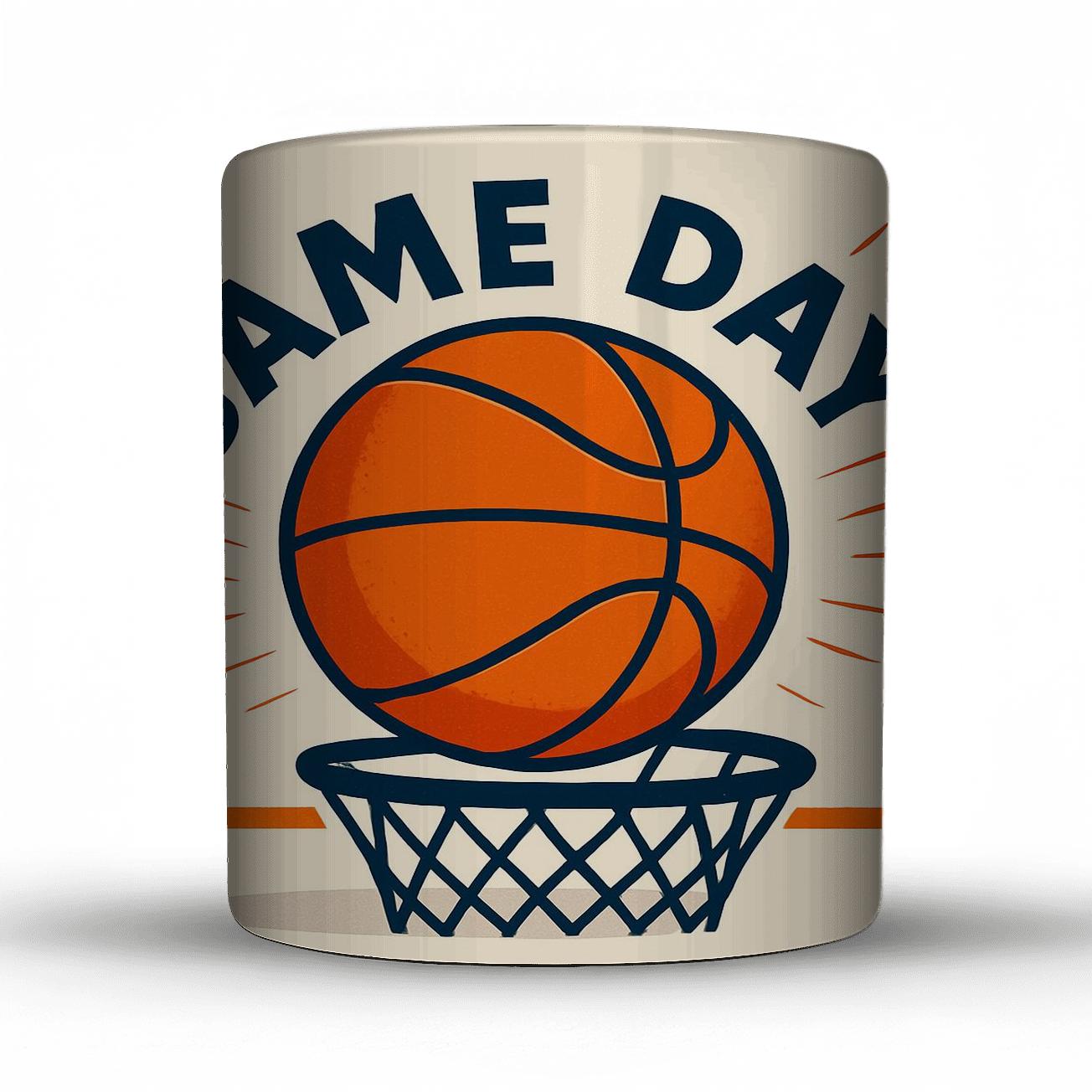Basketball Net Flow novelty coffee mugs