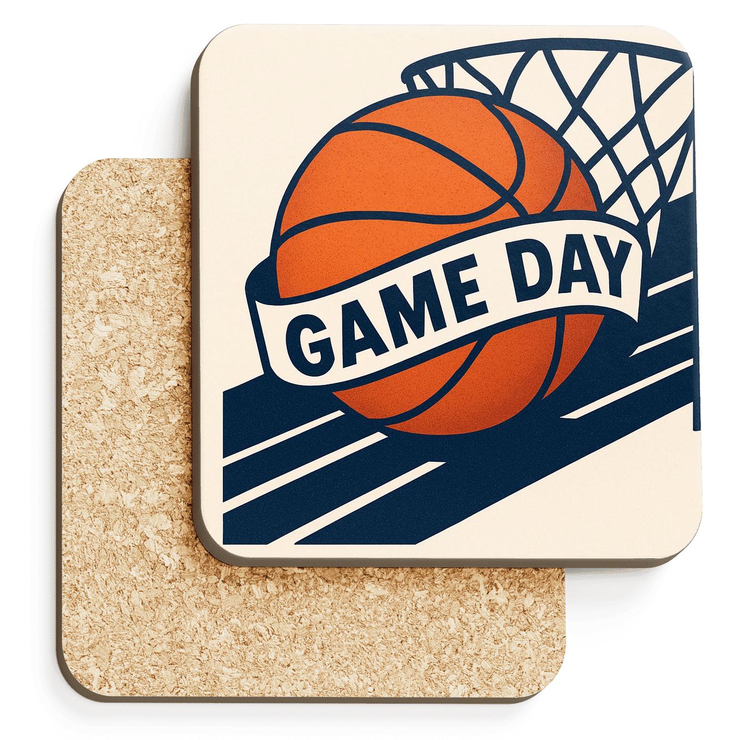 Basketball Net Curve elegant tabletop coasters