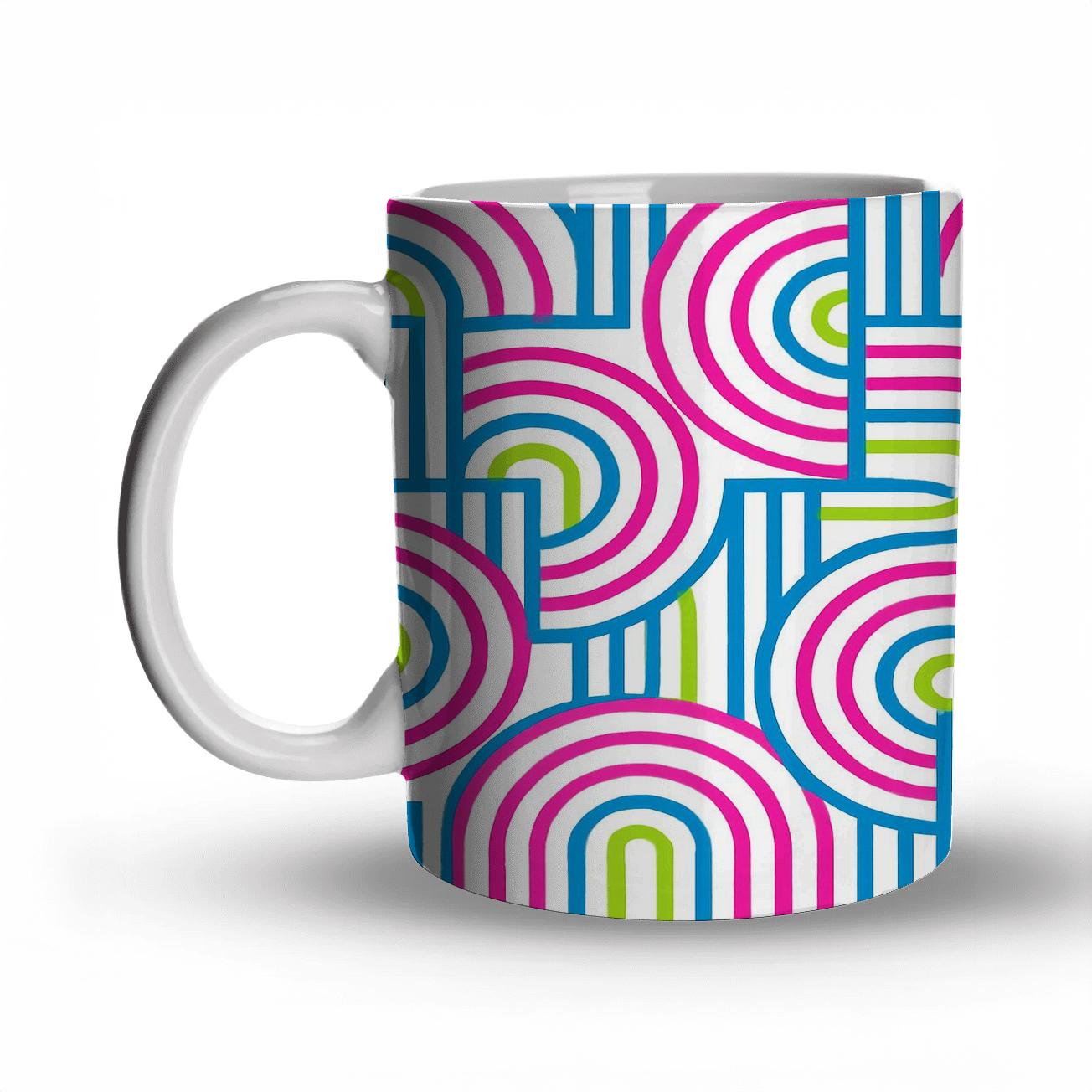 Neon Tapestry decorative mug sets
