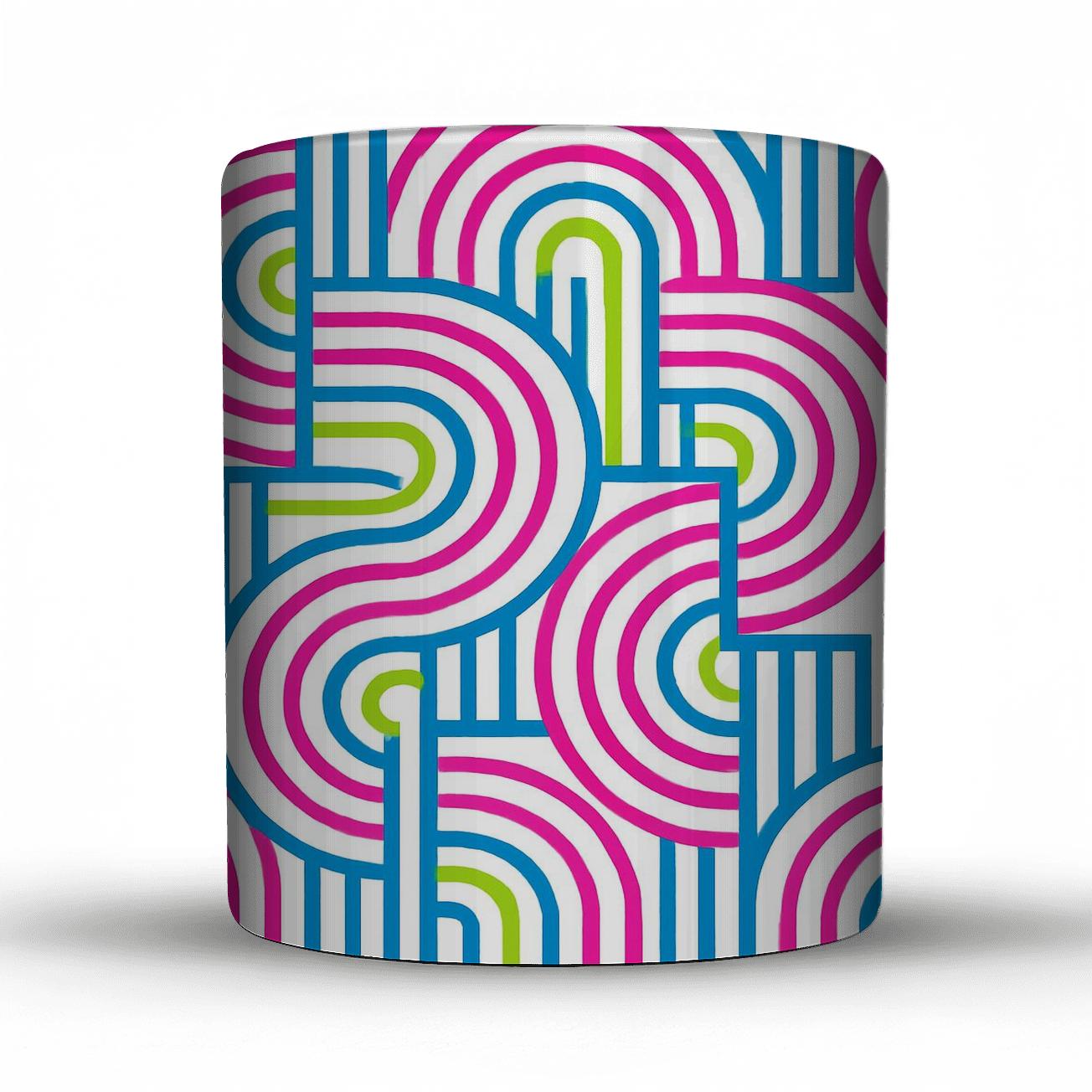 Neon Tapestry decorative mug sets