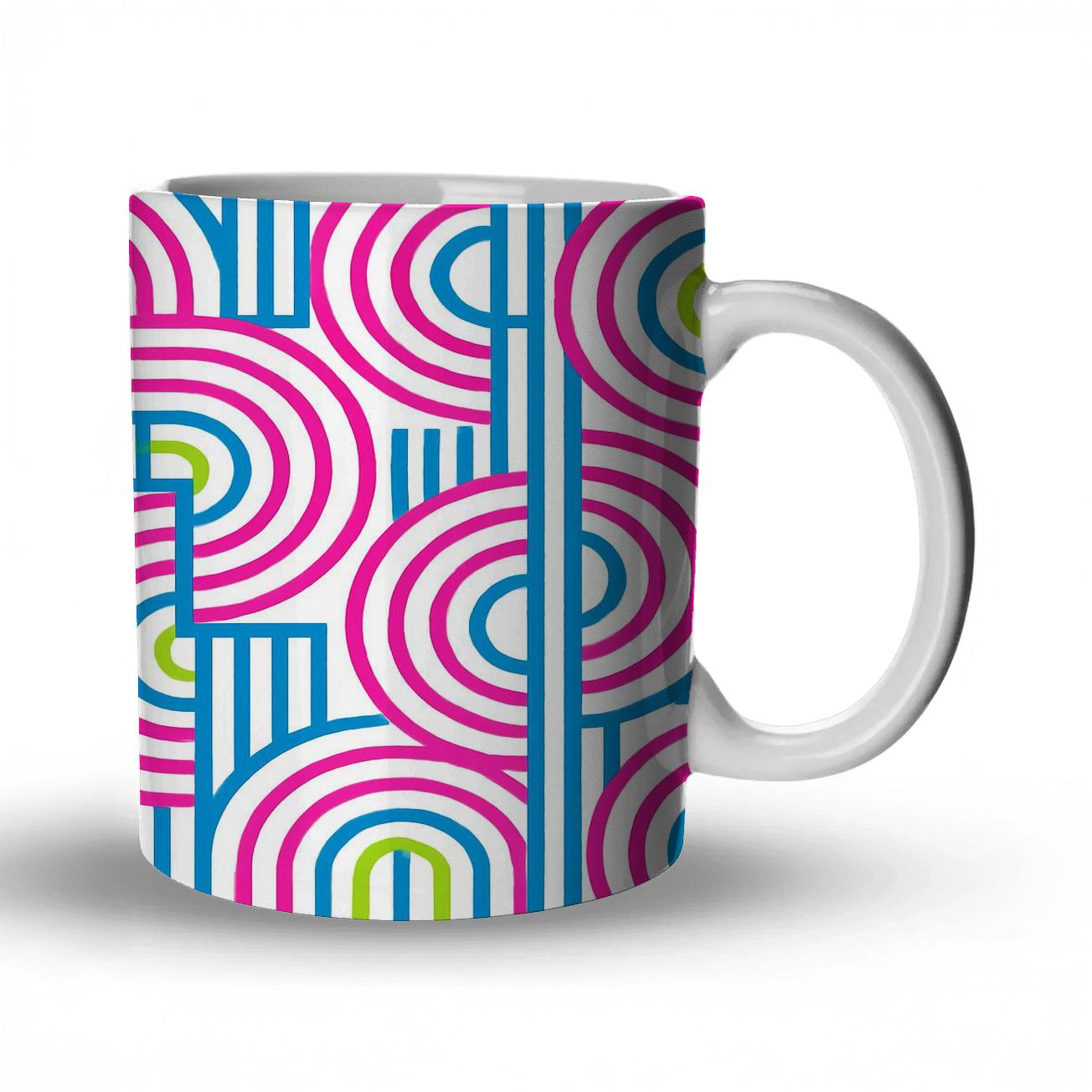 Neon Tapestry decorative mug sets