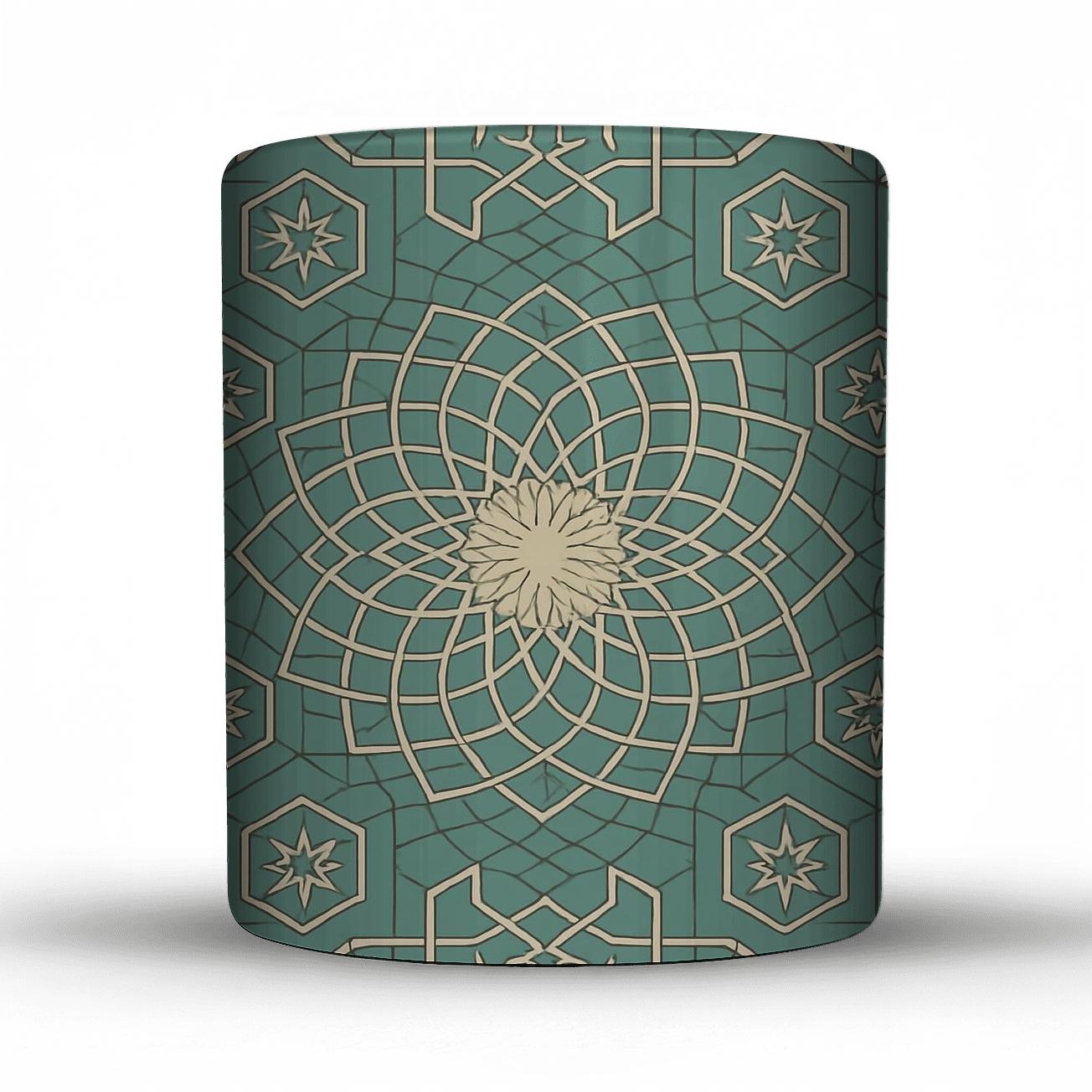 Sacred Geometry Lantern novelty coffee mugs