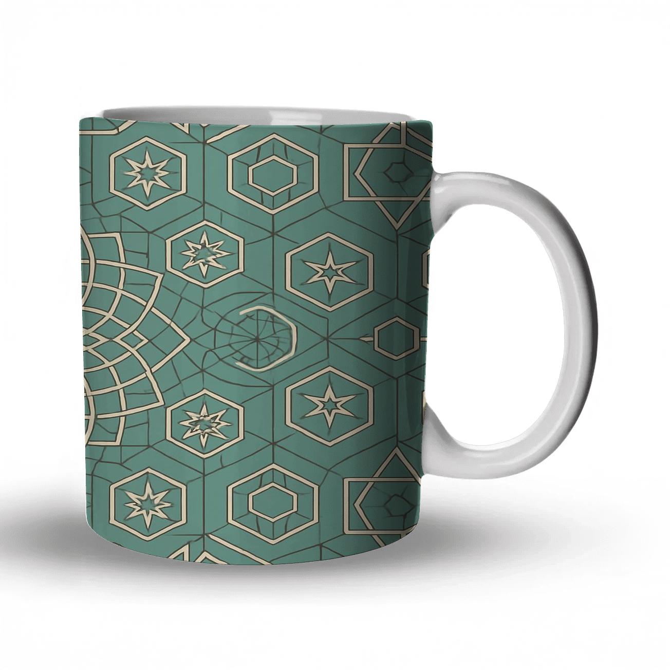 Sacred Geometry Lantern novelty coffee mugs