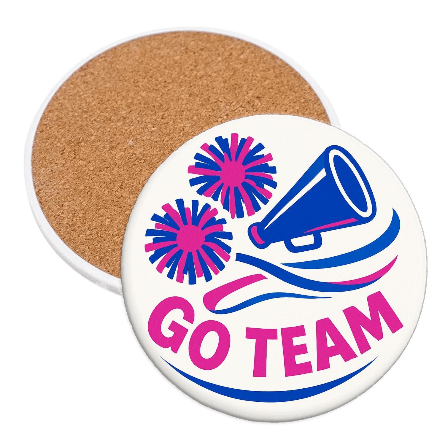 Cheer Pom Dynamic stone coaster collections