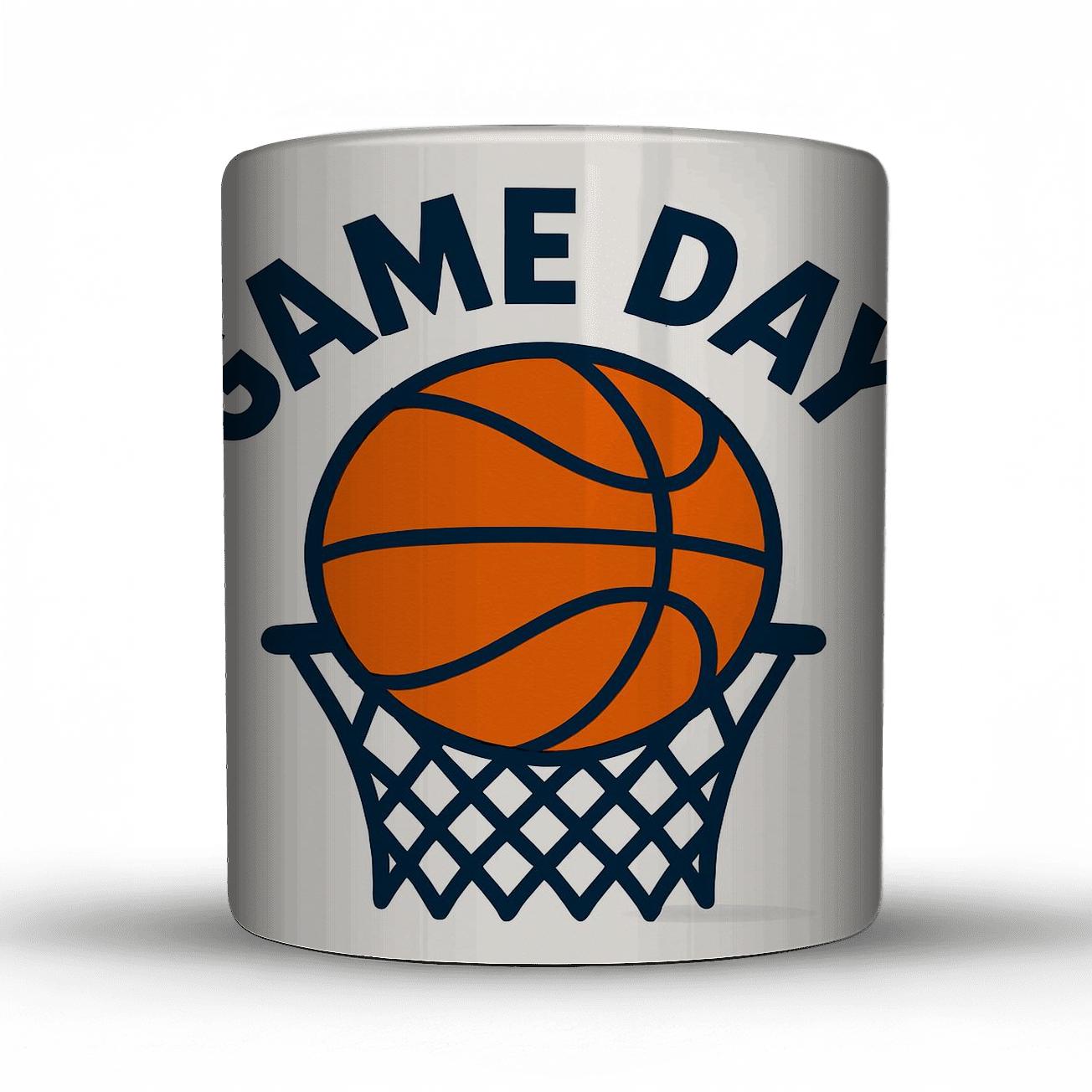 Court Rhythm Basketball personalized mugs
