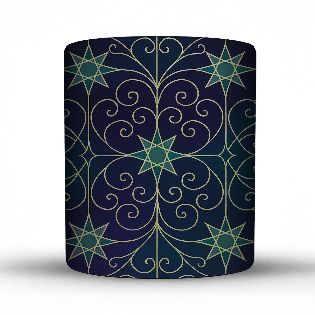 Nebula Lattice Minimal personalized mugs