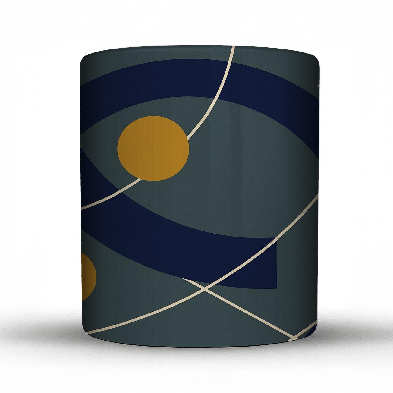 Orbital Geometry travel mugs with handles