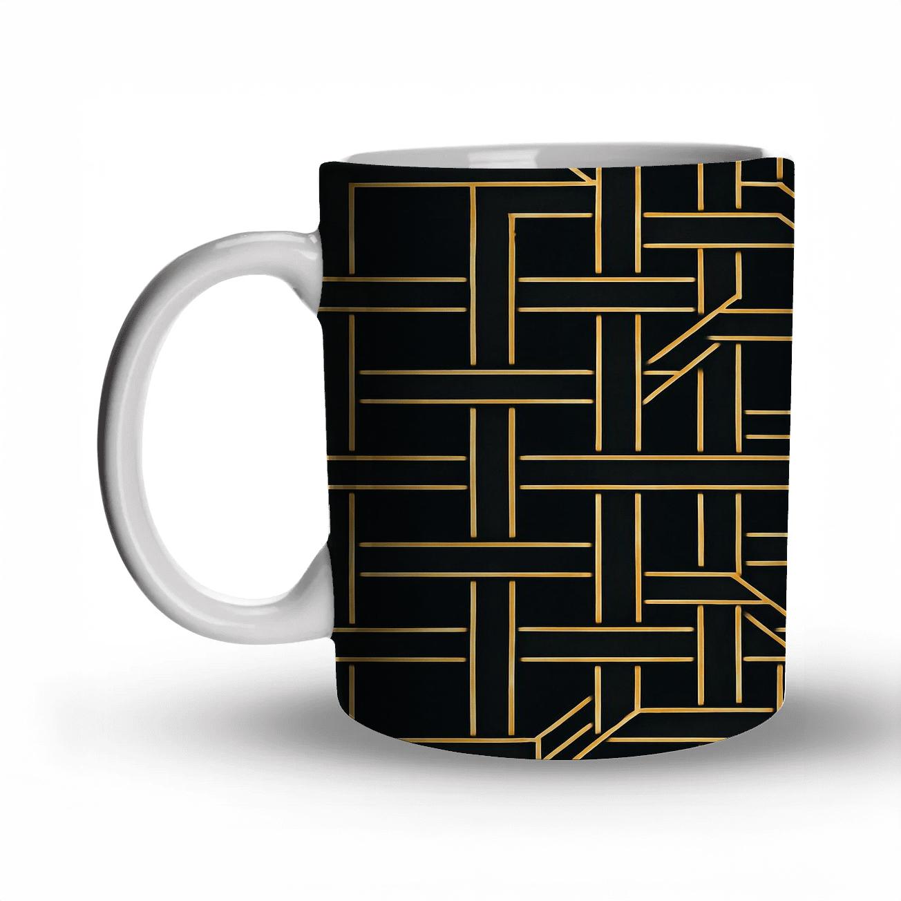 Architectonic Ribbon Weave insulated thermal mugs