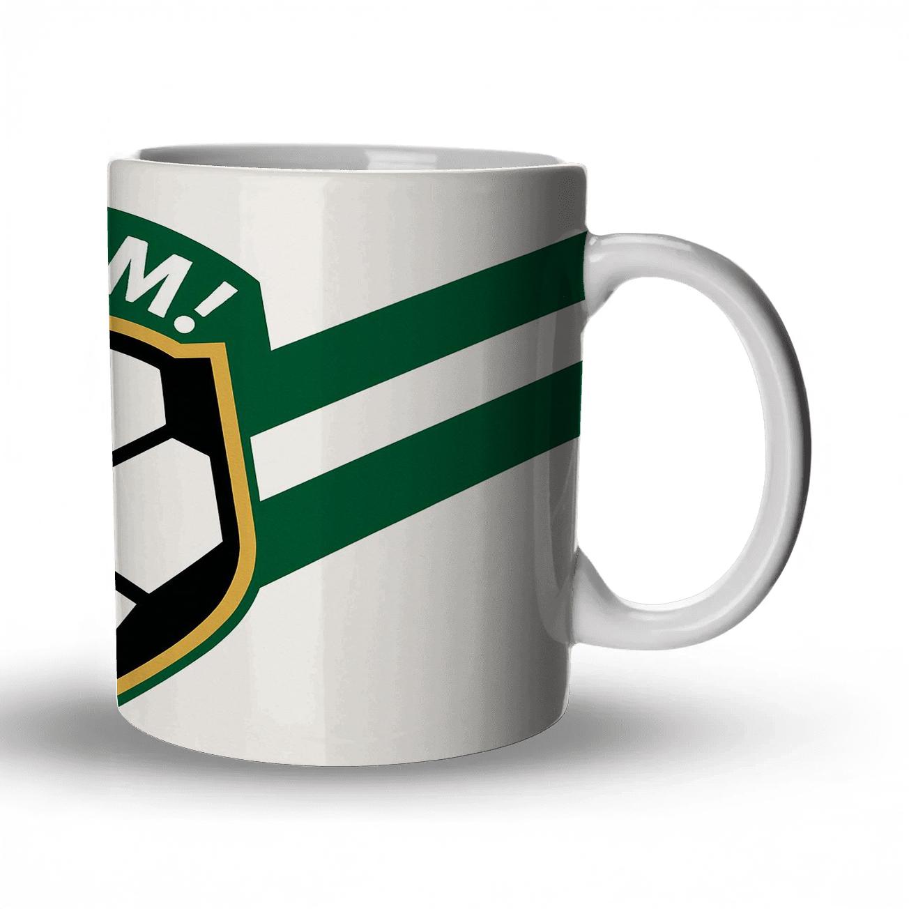 Victory Soccer Mosaic premium drinkware mugs
