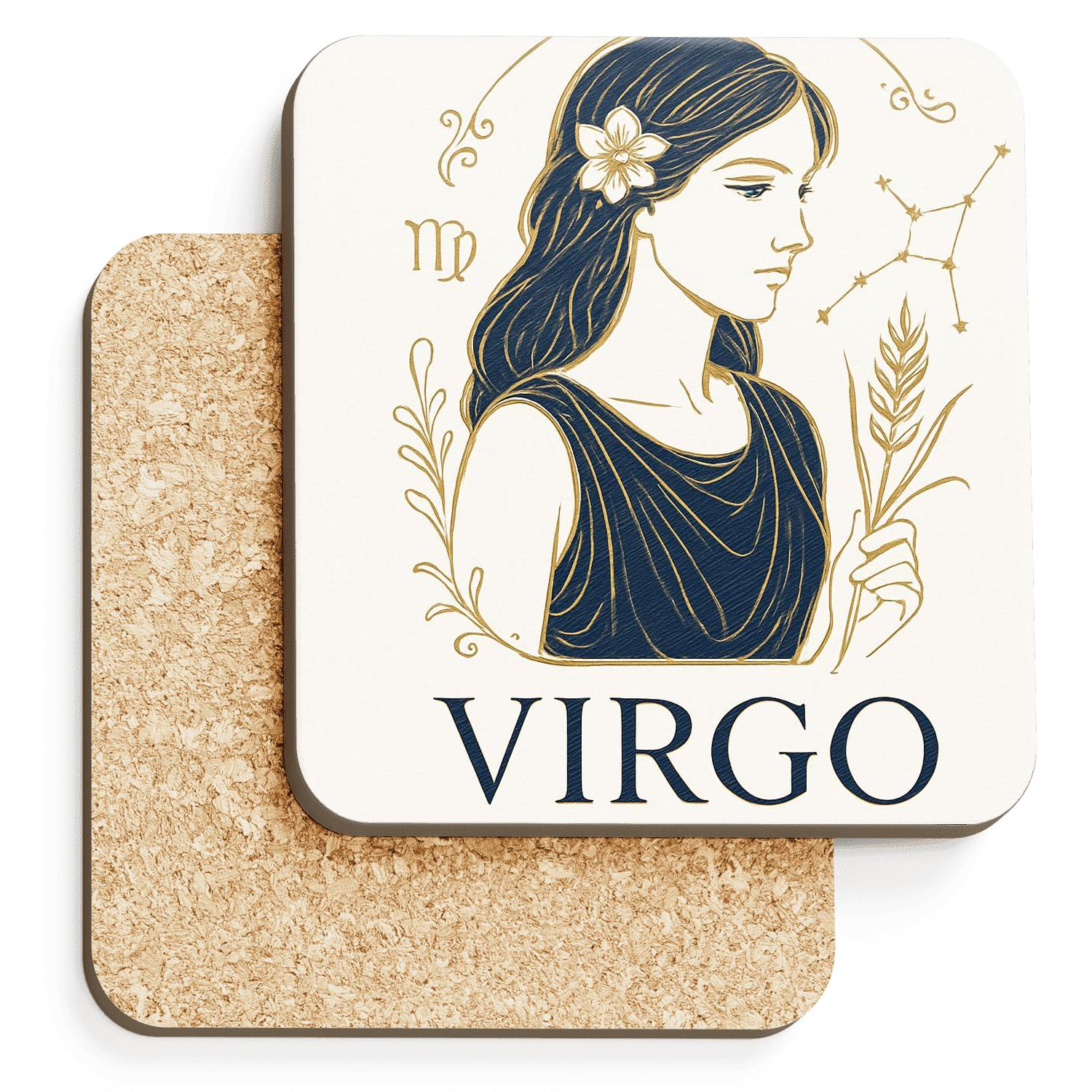 Virgo Pureform coasters for home decor