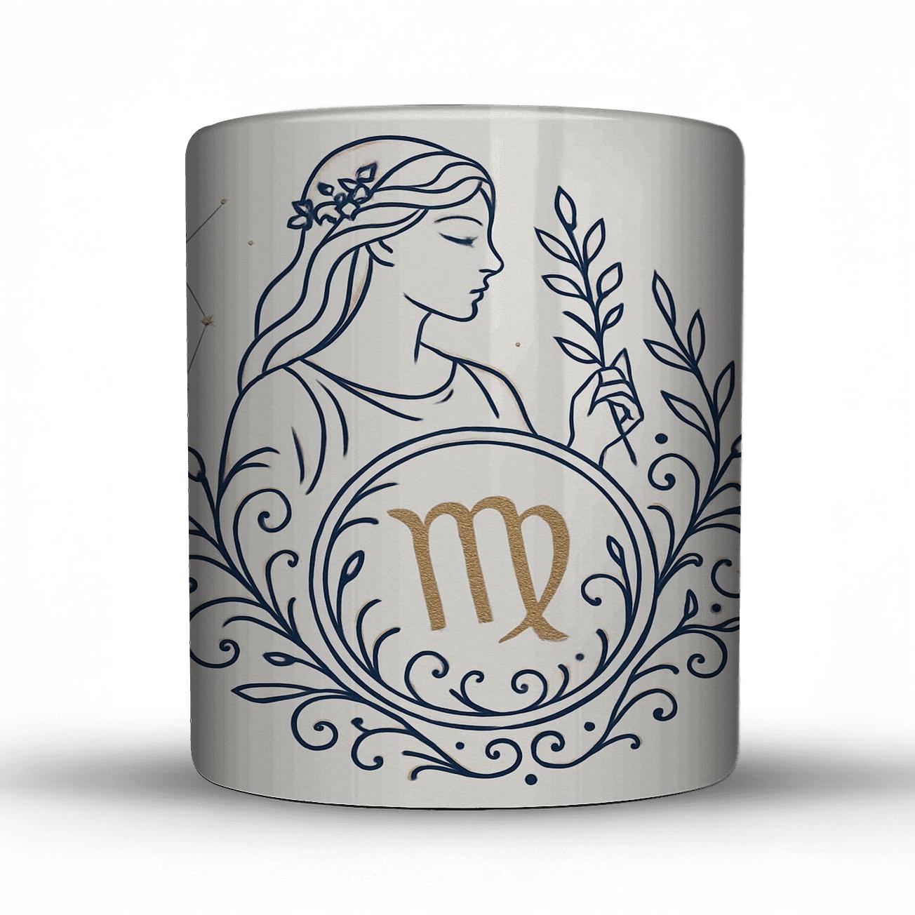 Quiet Virgo personalized mugs