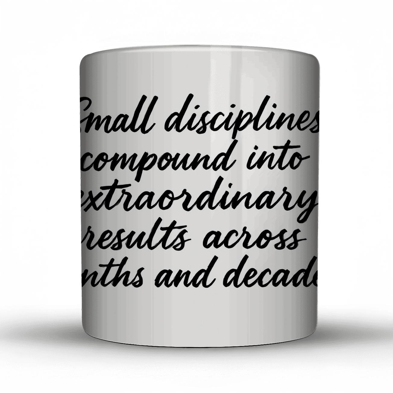 Disciplined Growth gift mugs for occasions