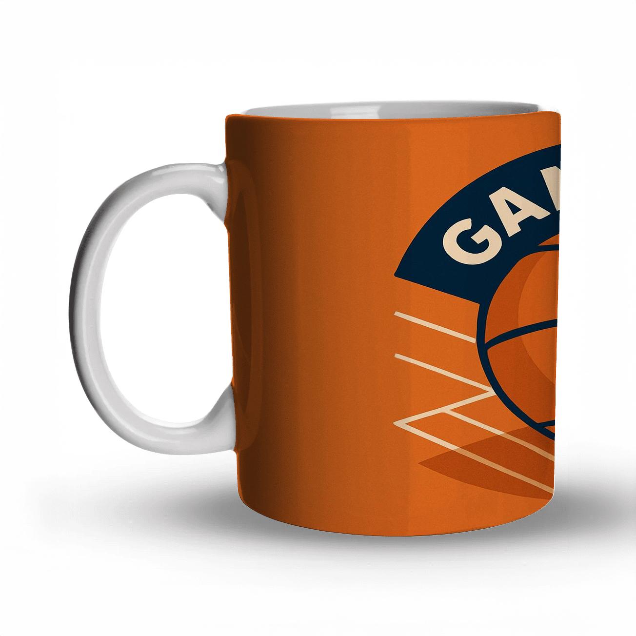 Basketball Net Geometry novelty coffee mugs