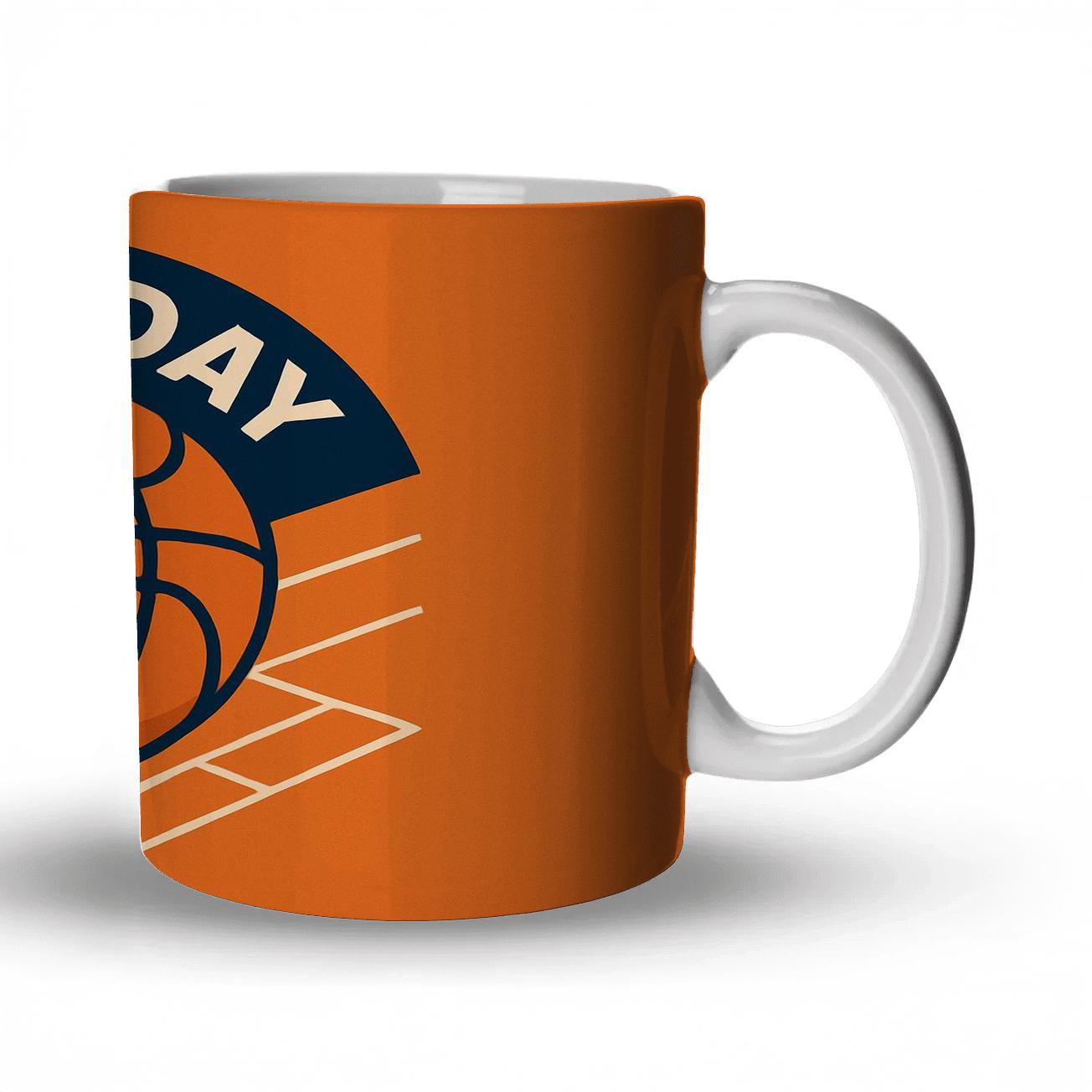 Basketball Net Geometry novelty coffee mugs