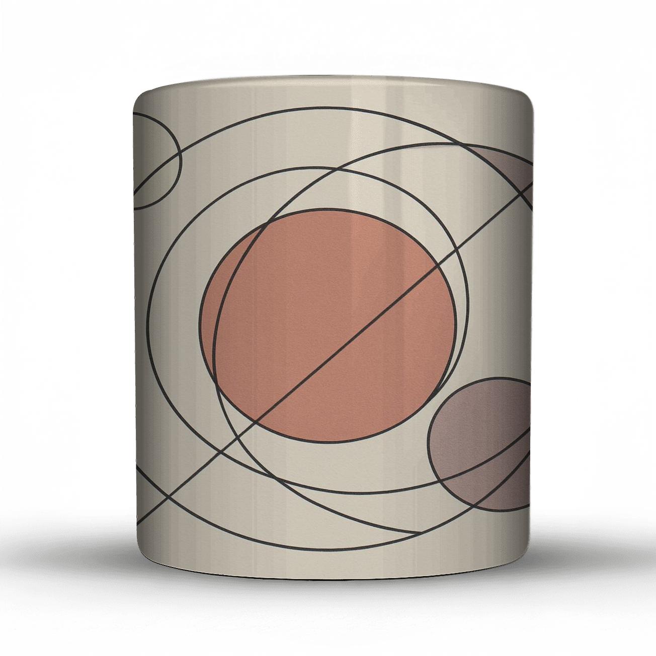 Orbit Geometry Minimal travel mugs with handles