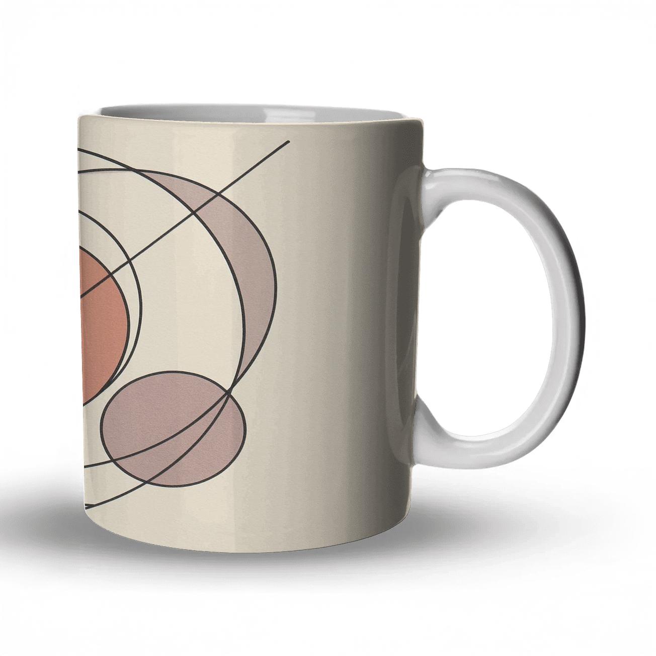 Orbit Geometry Minimal travel mugs with handles