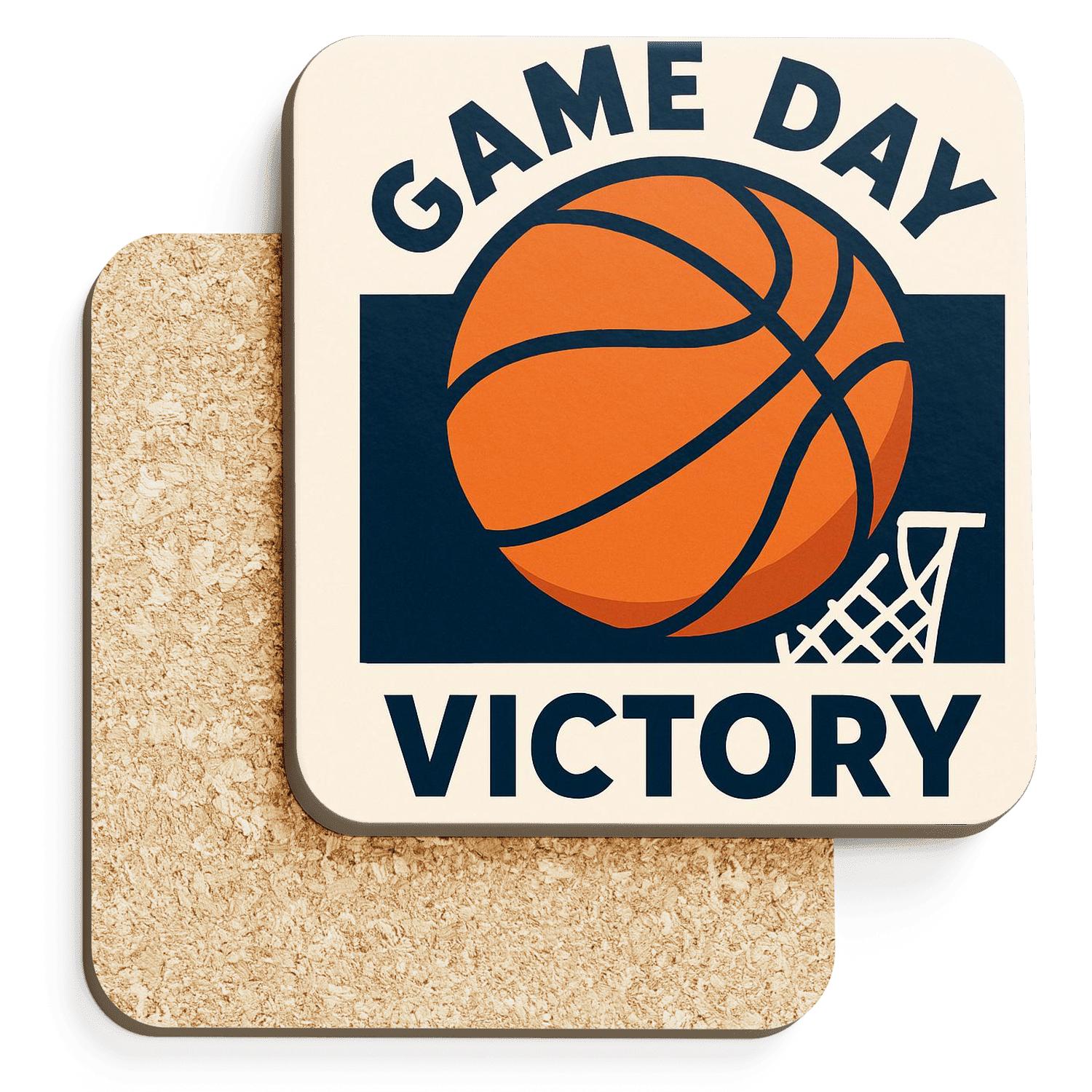 Hoops Victory coasters for home decor