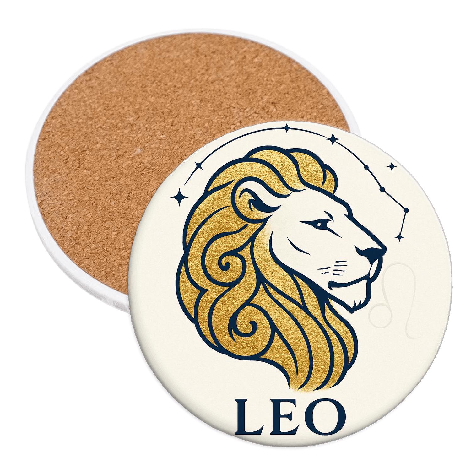 Leo Regal Line coasters for home decor