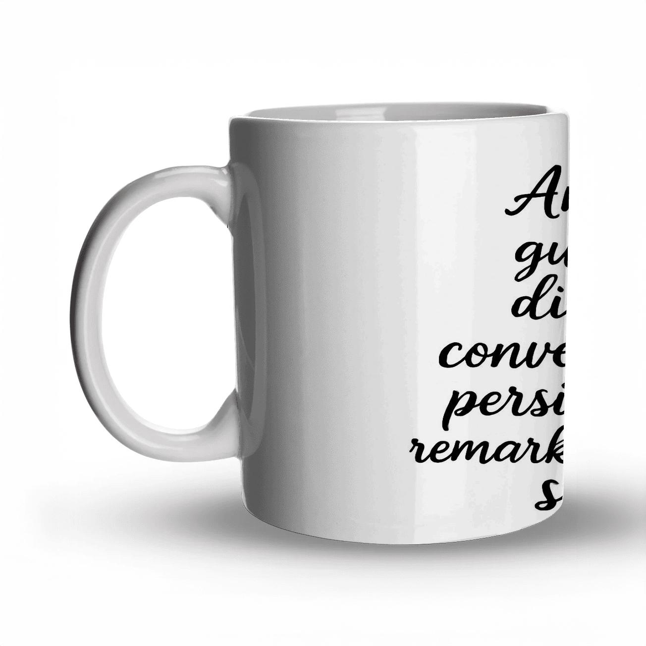 Disciplined Ambition insulated thermal mugs