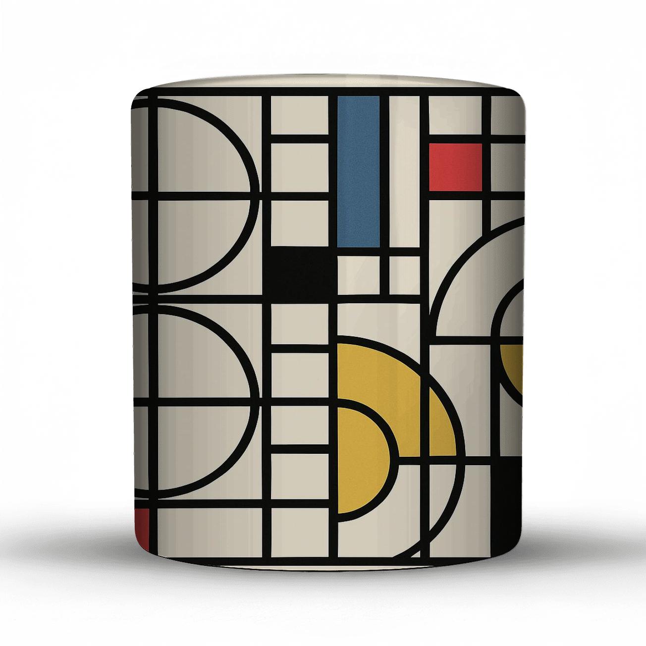 Bauhaus Constructive Grid insulated thermal mugs