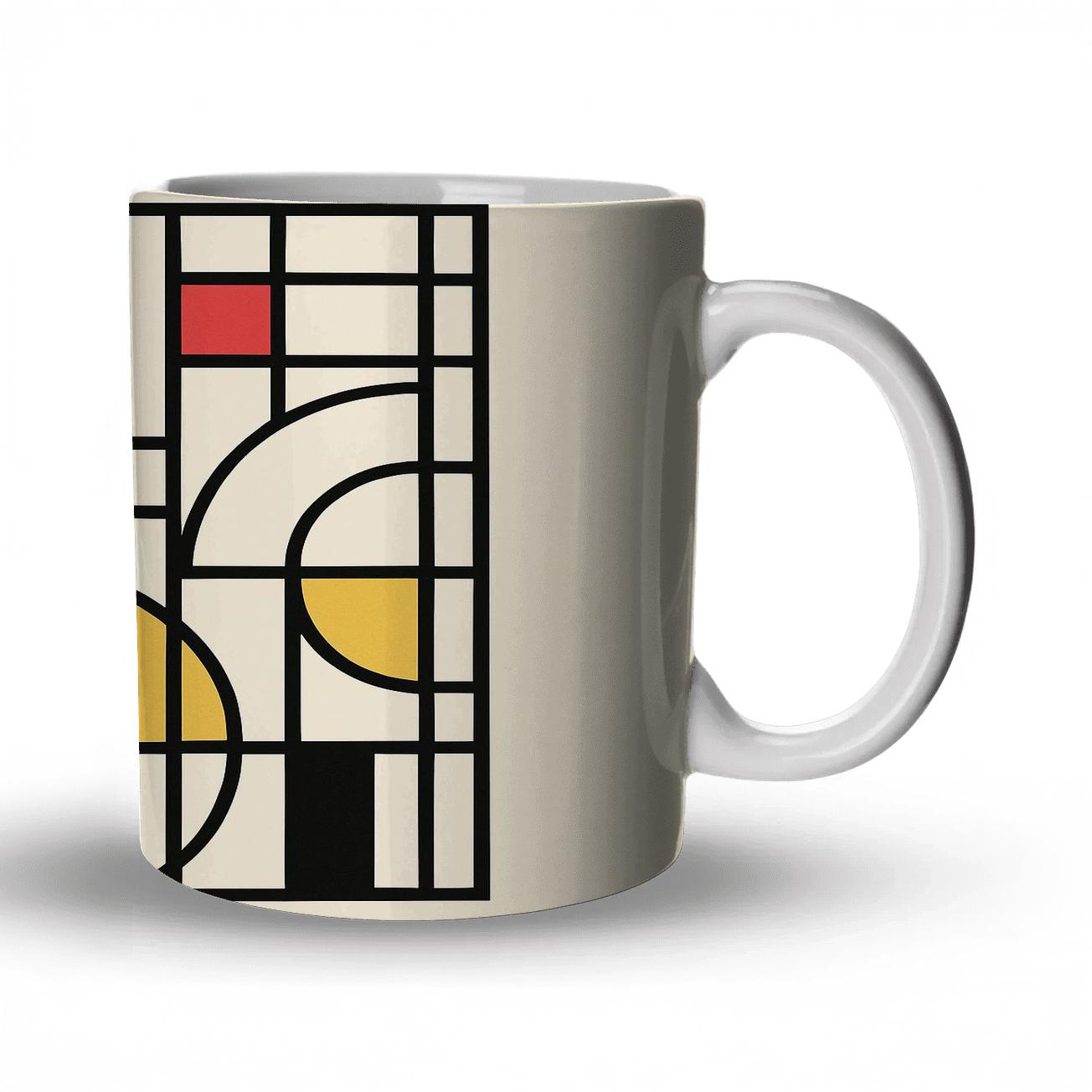 Bauhaus Constructive Grid insulated thermal mugs