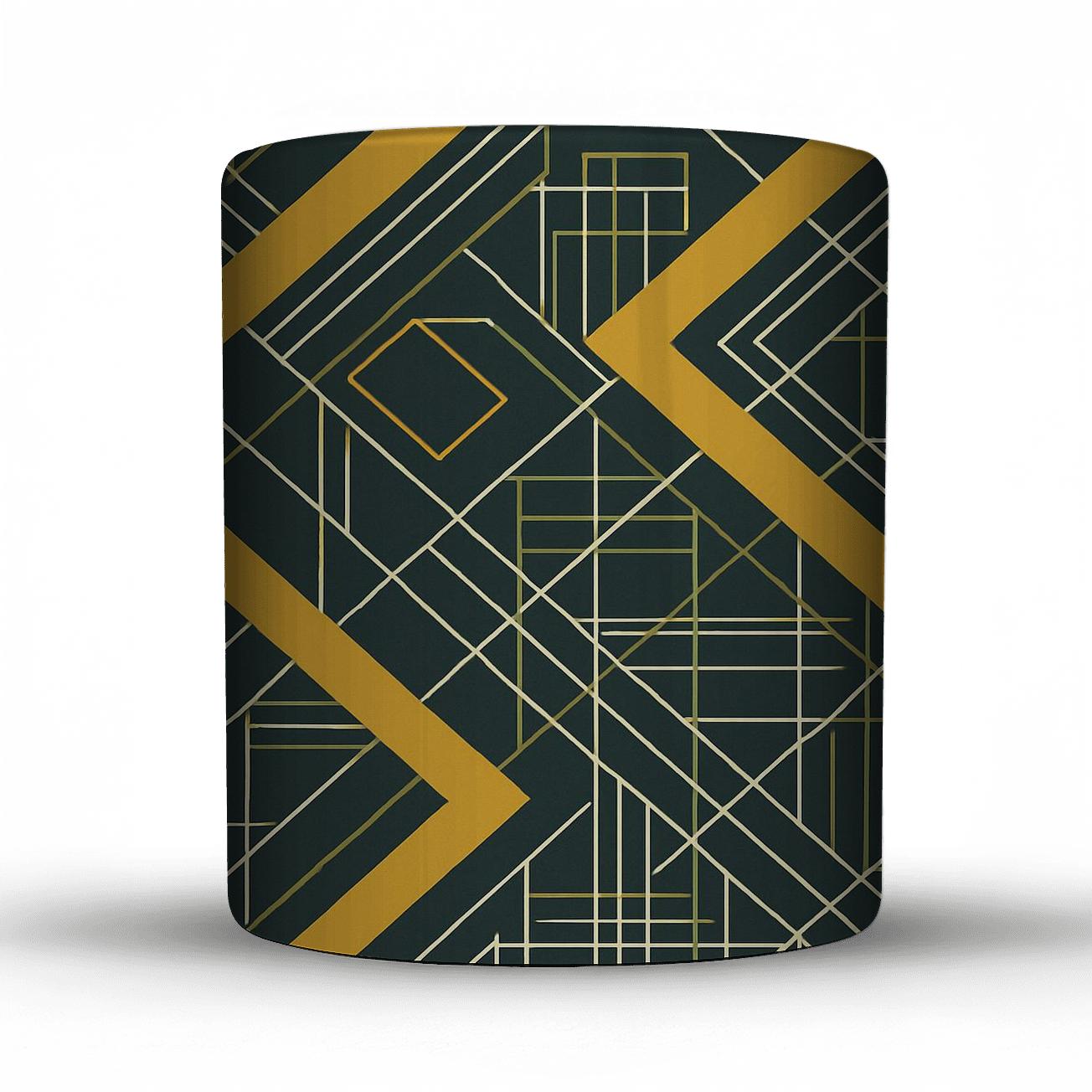Tectonic Line Weave personalized mugs