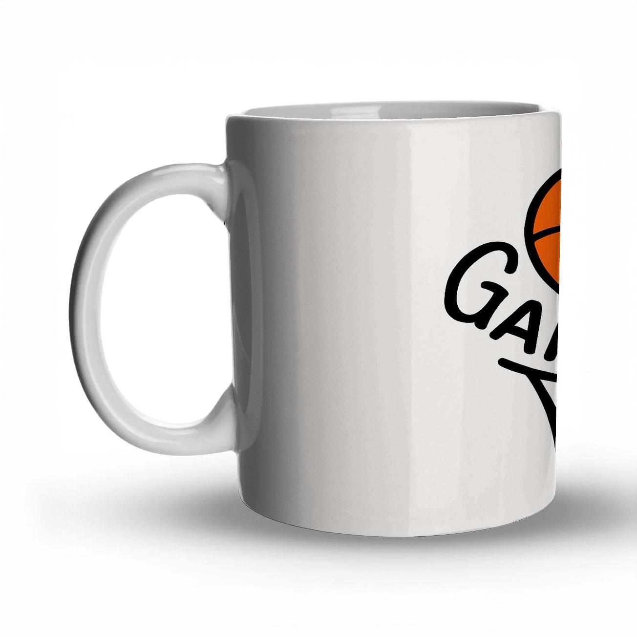 Basketball Spirit Line Art gift mugs for occasions