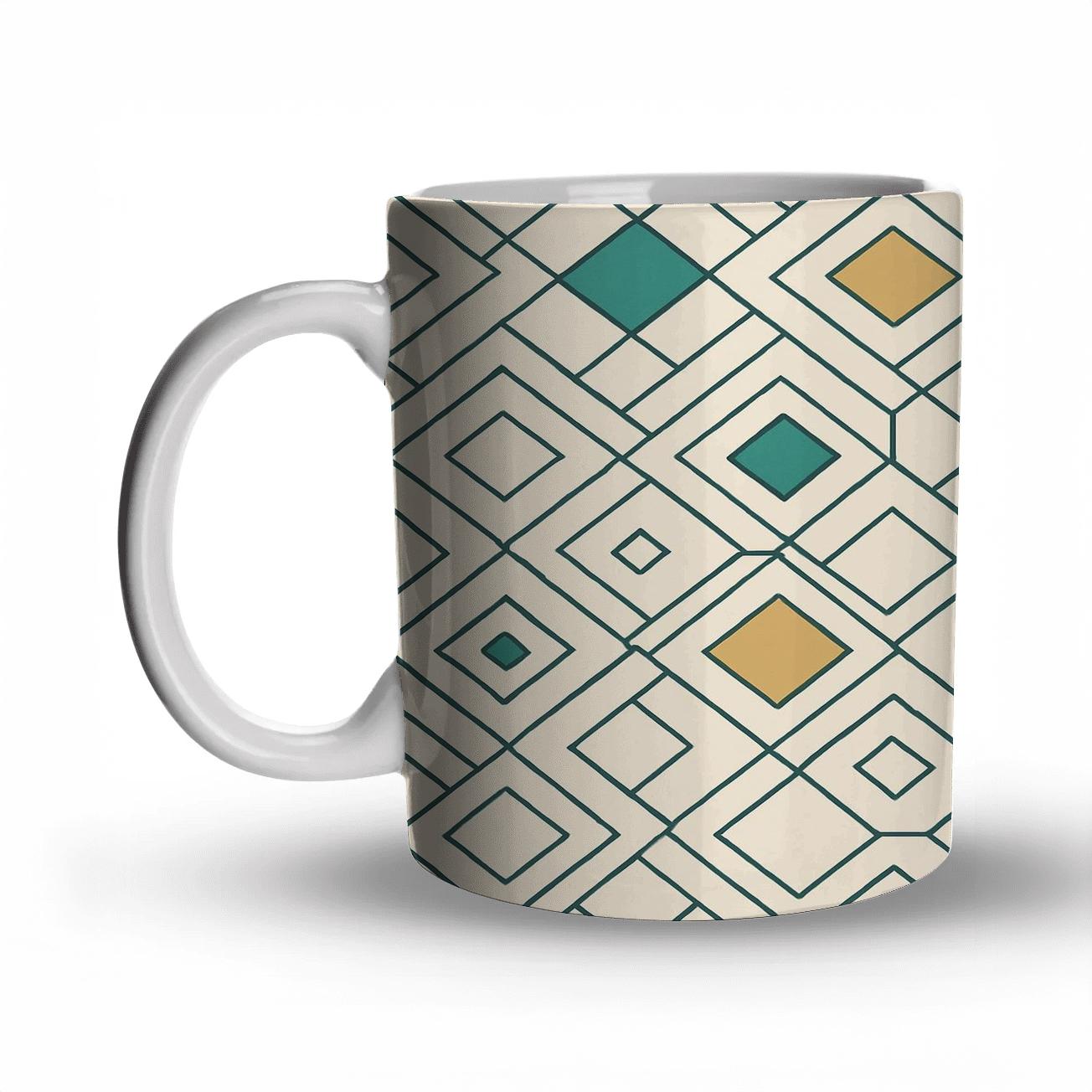 Modular Oracle Grid custom printed mugs
