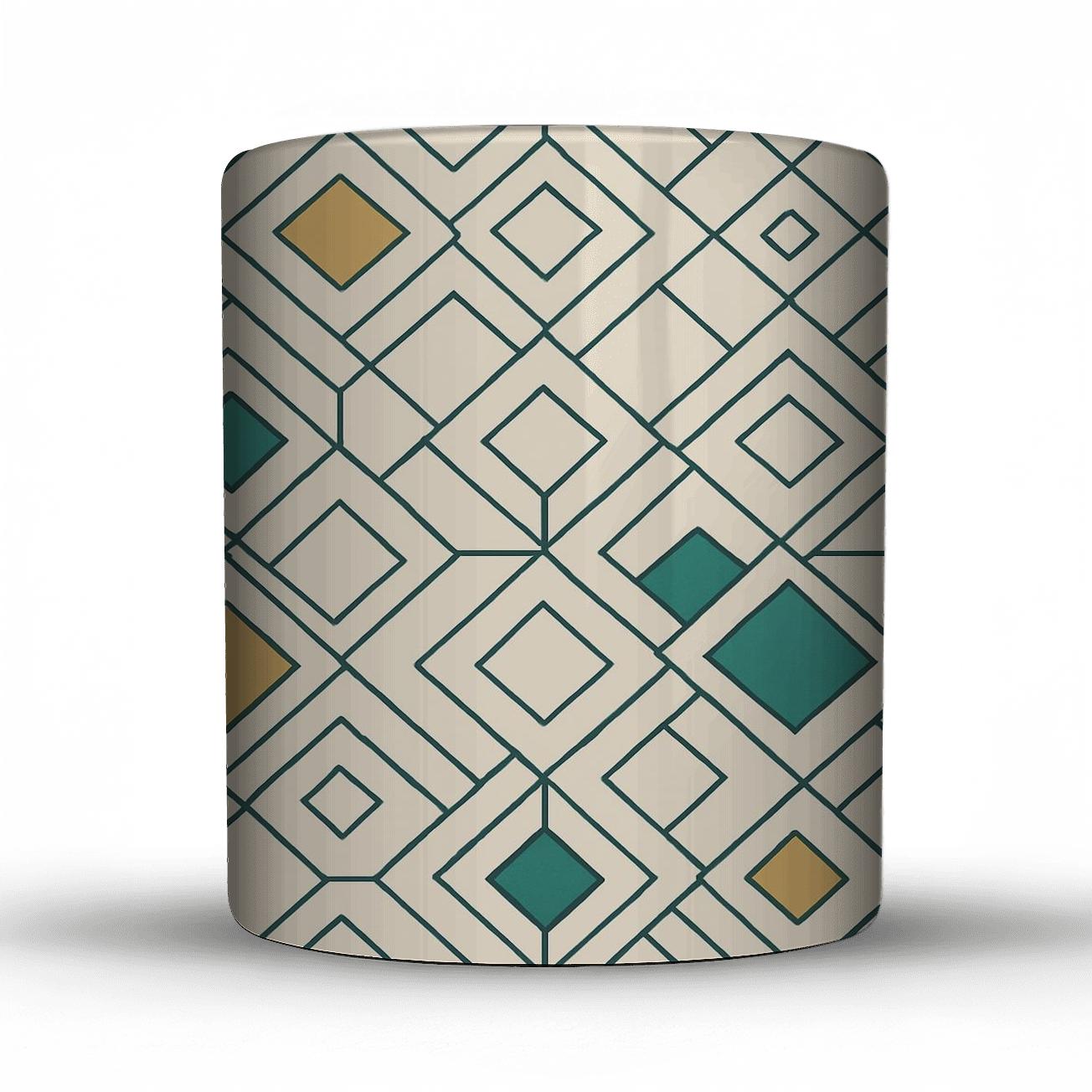 Modular Oracle Grid custom printed mugs