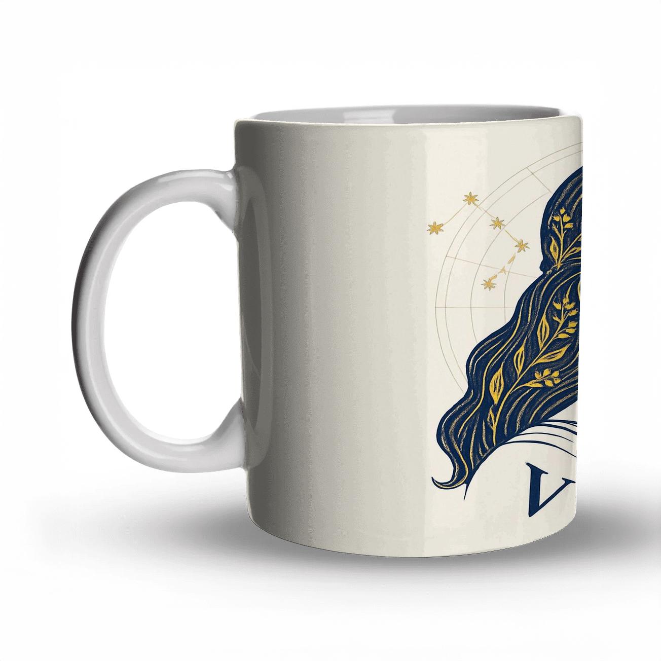 Virgo Maiden Minimalist premium drinkware mugs