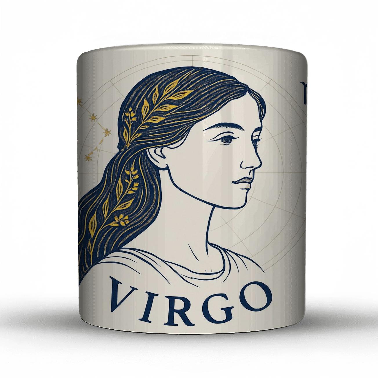 Virgo Maiden Minimalist premium drinkware mugs