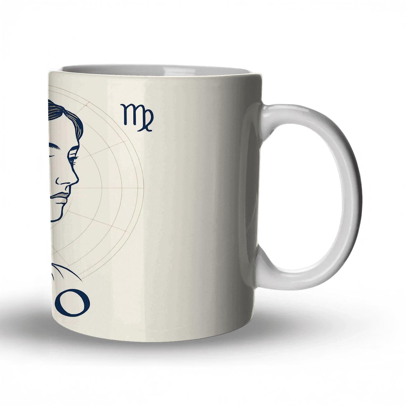Virgo Maiden Minimalist premium drinkware mugs