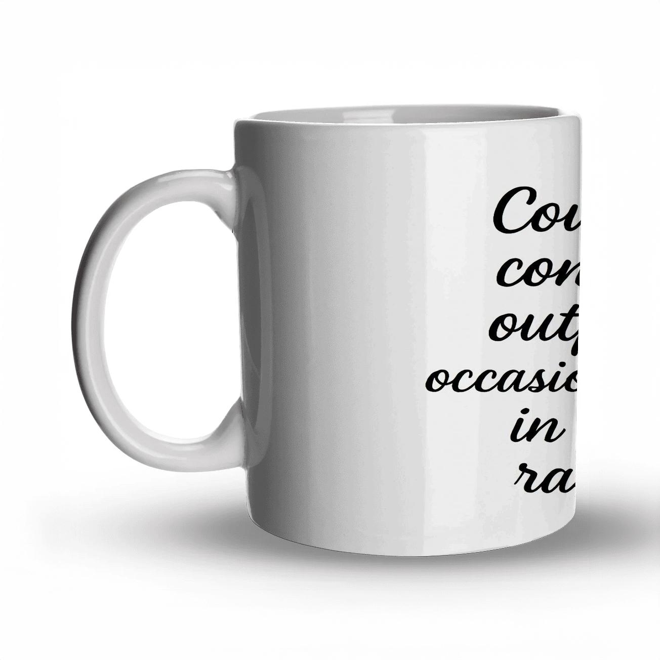 Steady Courage novelty coffee mugs
