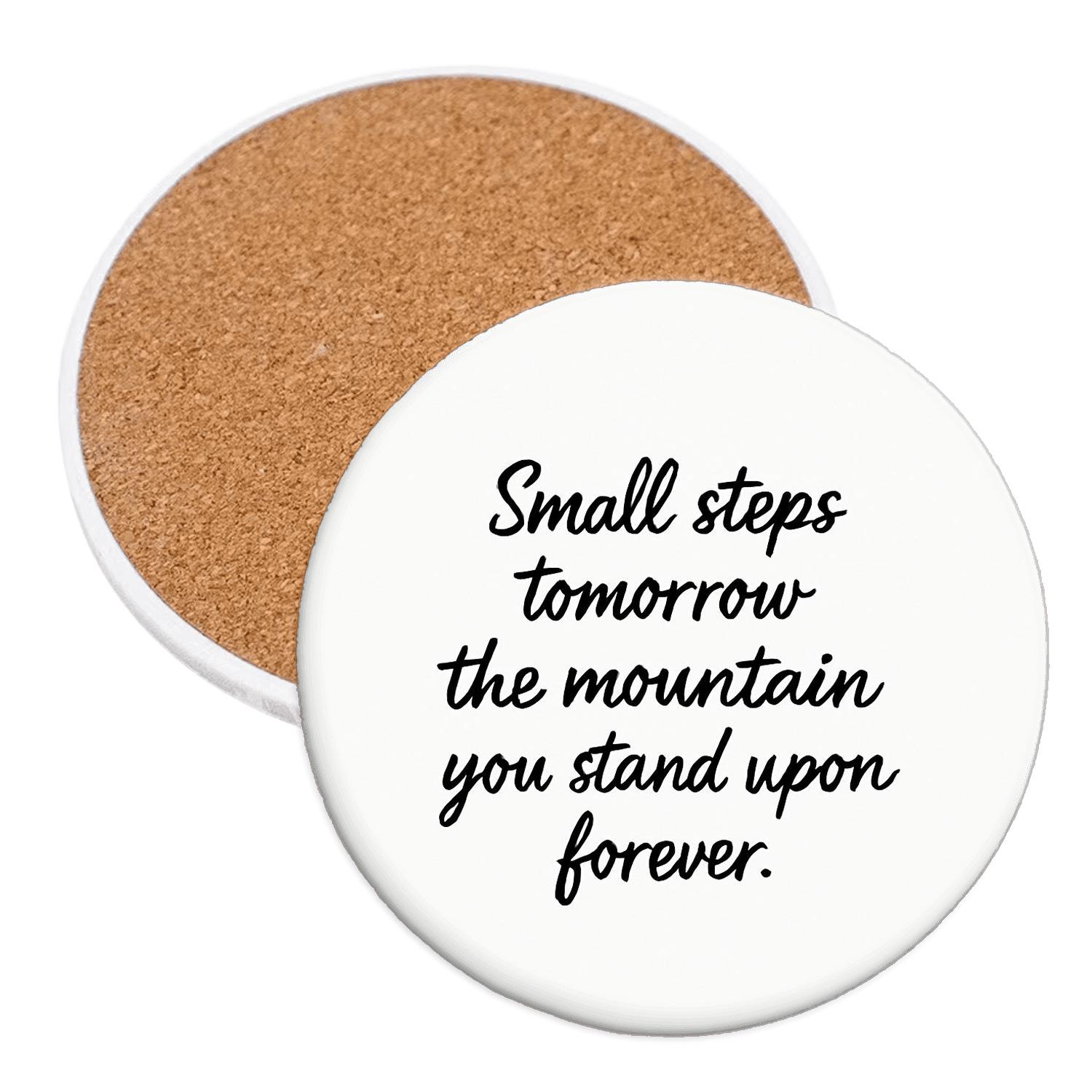Ascend Daily personalized drink coasters