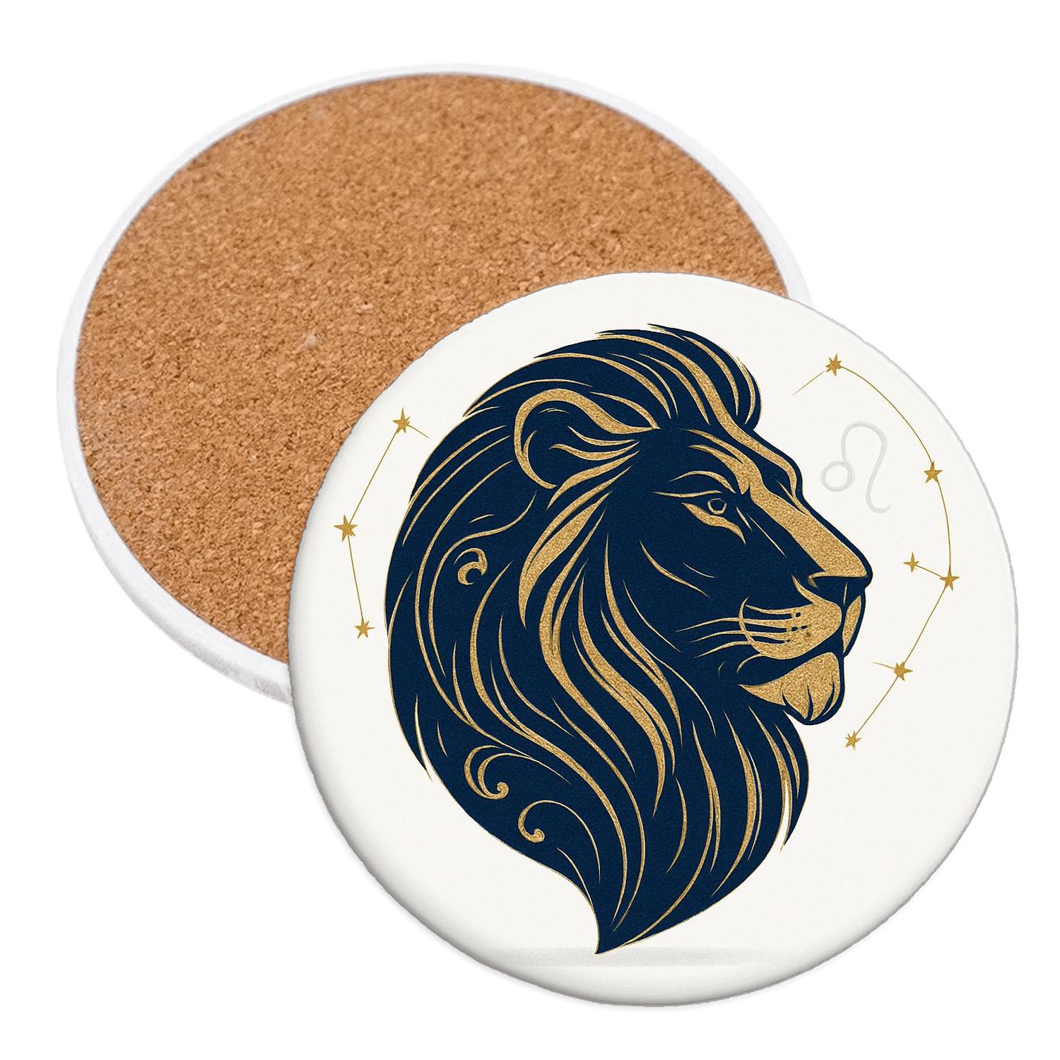 Leo Regal Line wooden table coasters