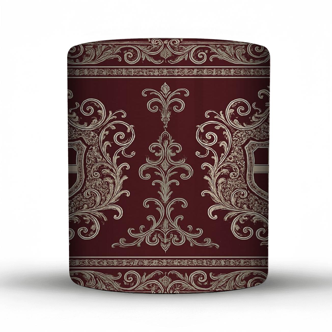 Victorian Ornamental Crest gift mugs for occasions
