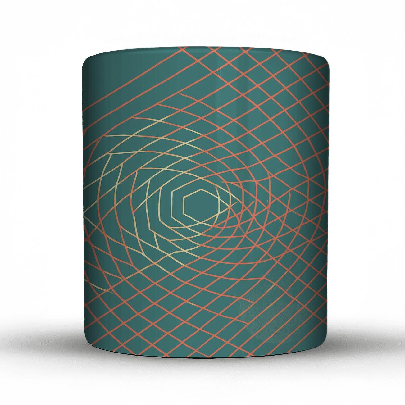 Helical Grid Resonance novelty coffee mugs