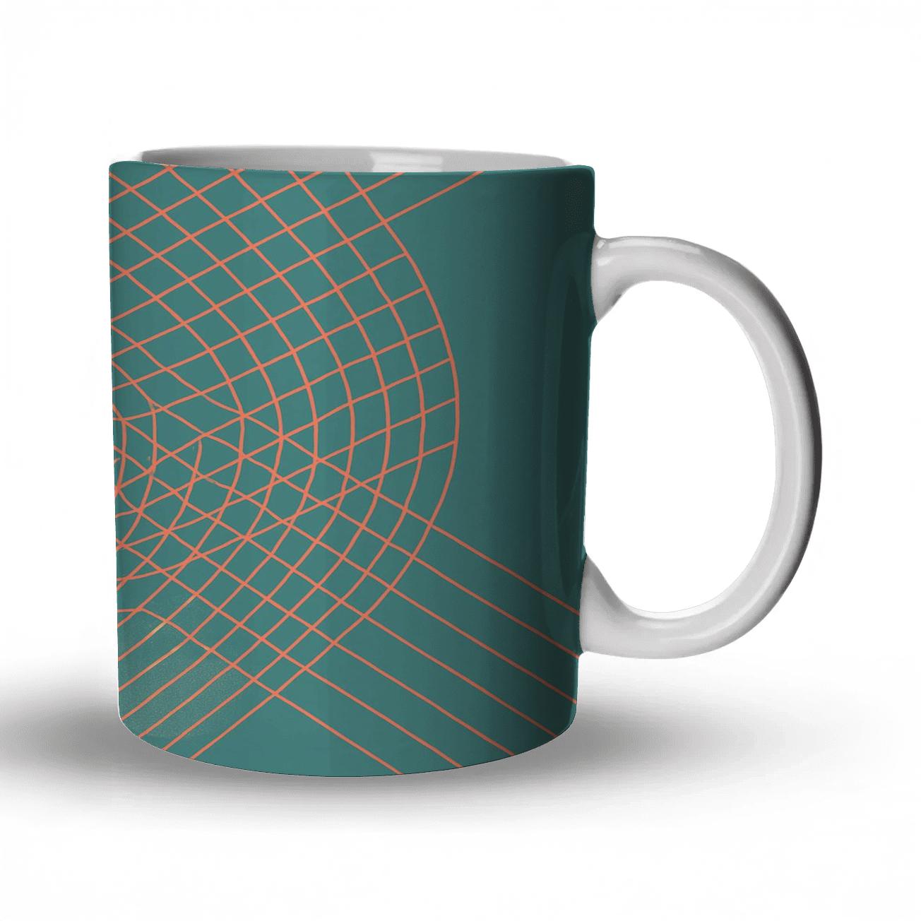 Helical Grid Resonance novelty coffee mugs