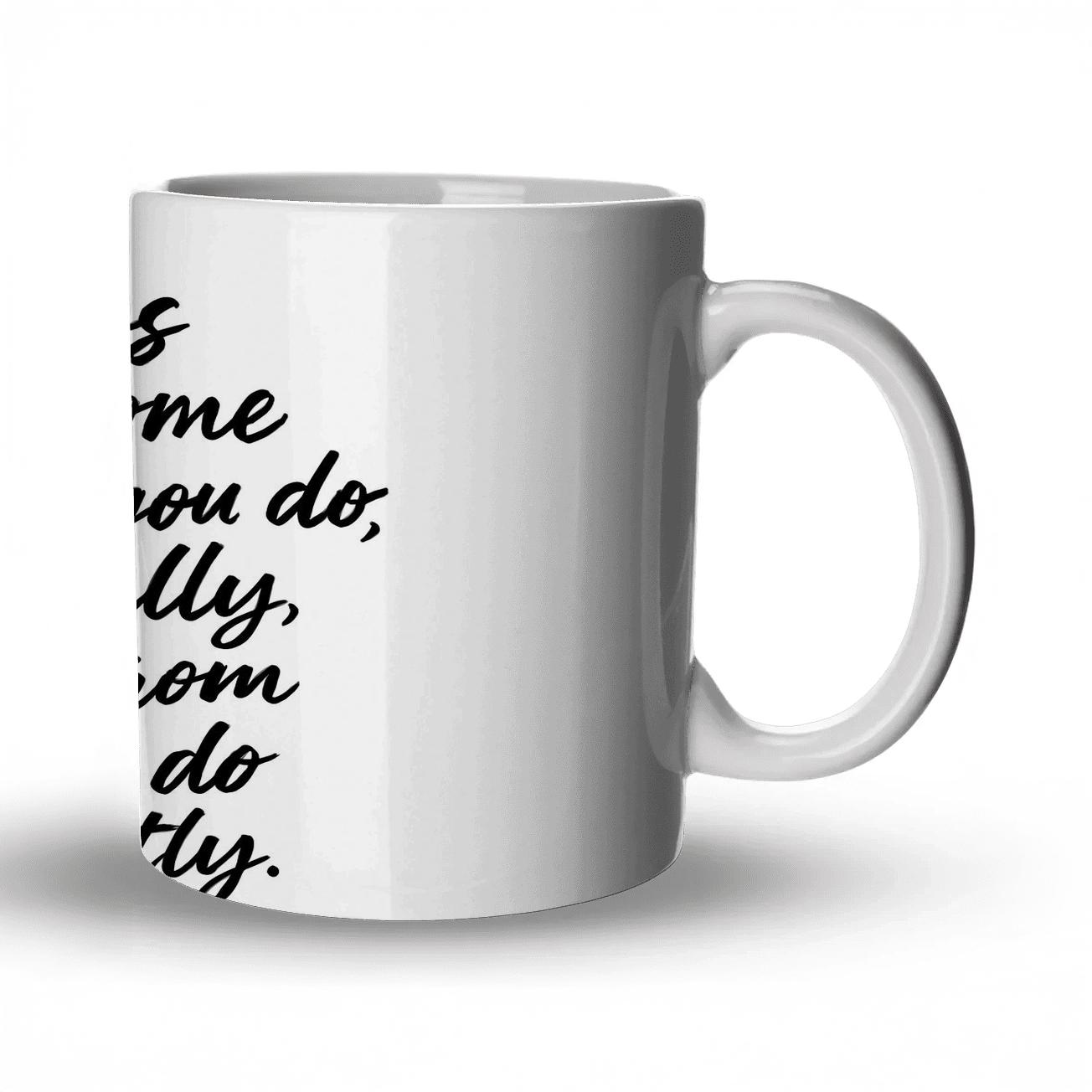 Embrace The Challenge With Courage And Unyielding Spirit custom printed mugs