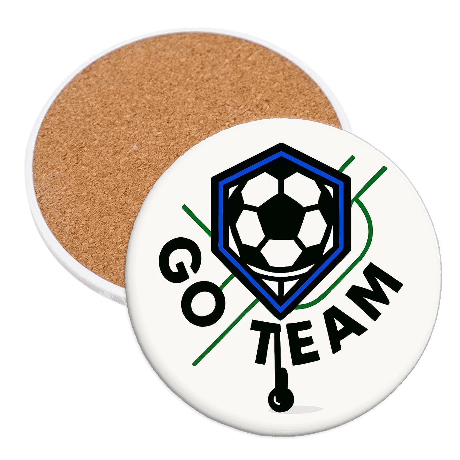 Pitch Pride Classic personalized drink coasters