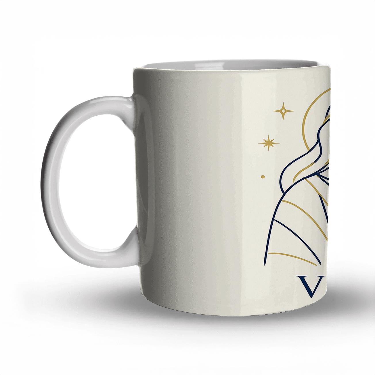 Virgo Serene Geometry decorative mug sets