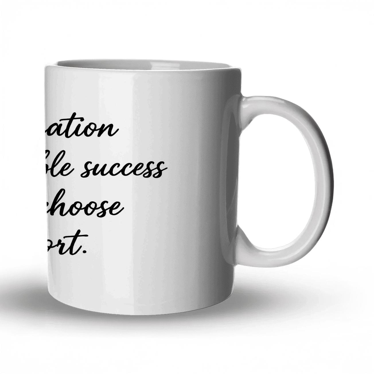 Quiet Dedication ceramic coffee mugs