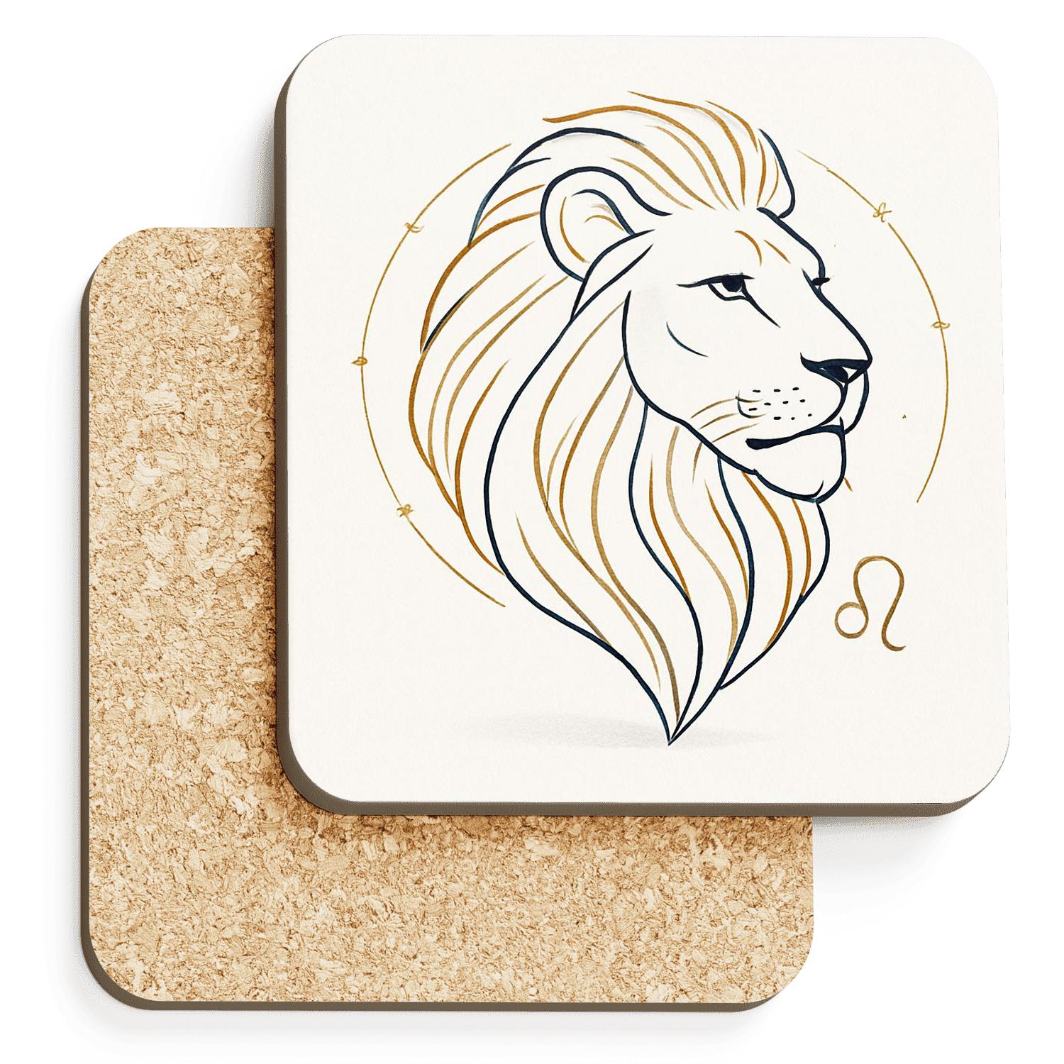 Leo Regal Lineage coasters for home decor