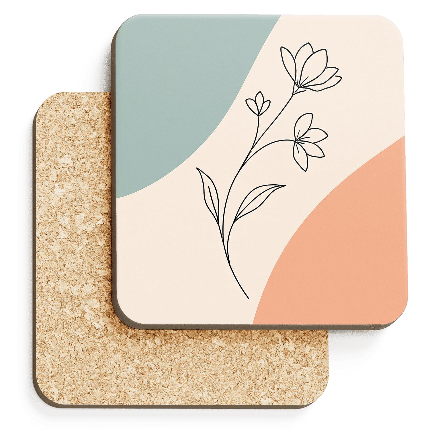 Blooming Arc stone coaster collections