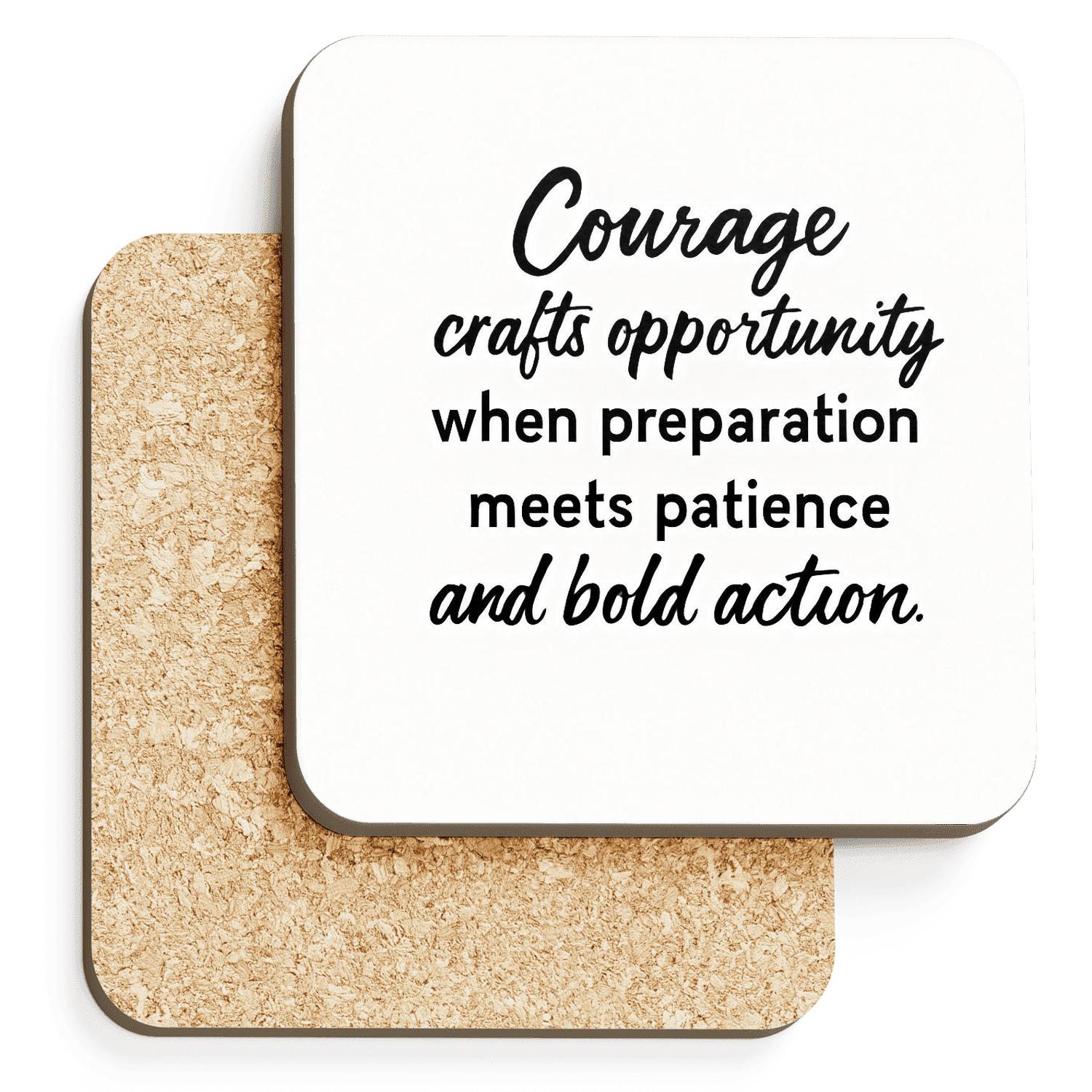 Courage Crafts Opportunity stone coaster collections