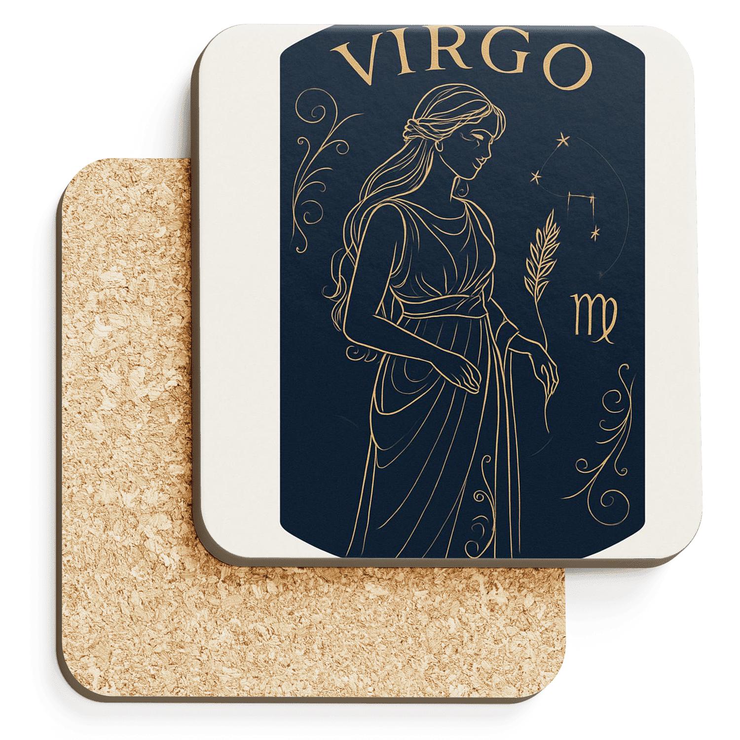 Virgo Maiden Minimalist stone coaster collections