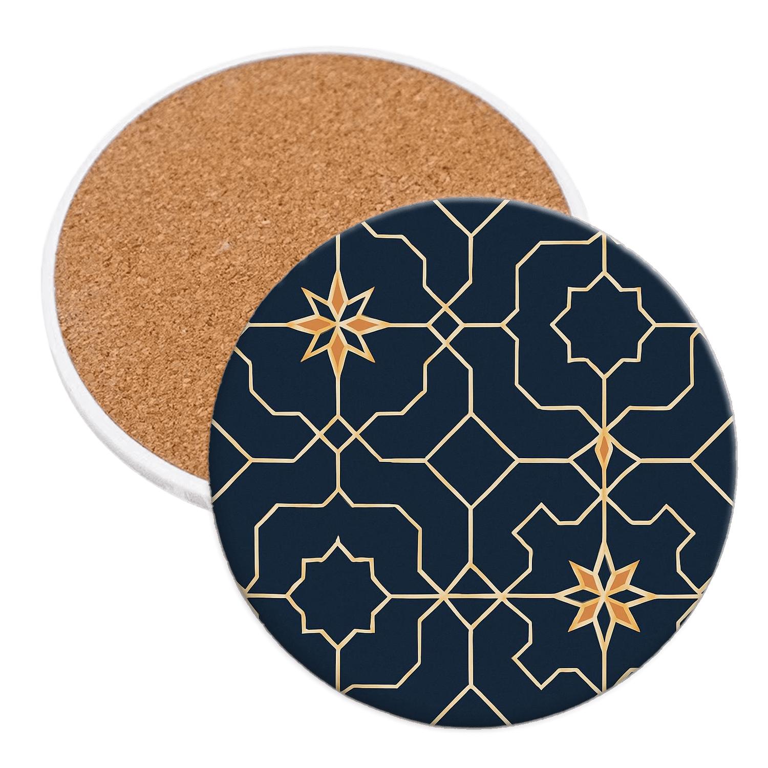 Celestial Lattice stone coaster collections