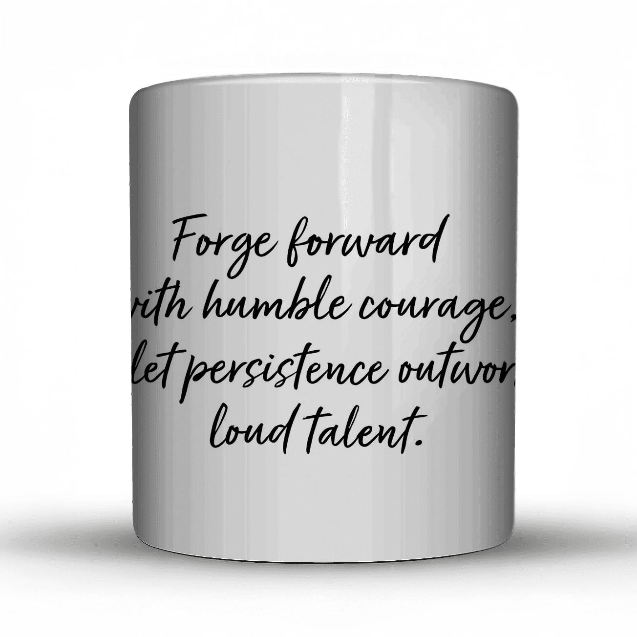Quiet Determination novelty coffee mugs